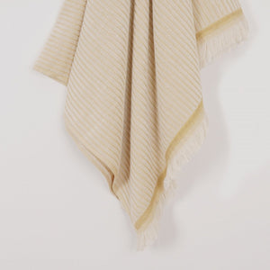 Puncakjaya Terry Towel | Mustard by ANZA TEXTILE COMPANY (anza-puncakjaya-terry-bath-towel-mustard)