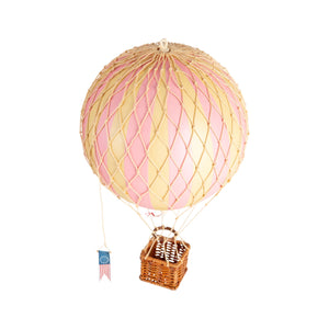 Model Hot Air Balloon M | Pink by AUTHENTIC MODELS (travels-light-ornamental-model-hot-air-balloon-pink)