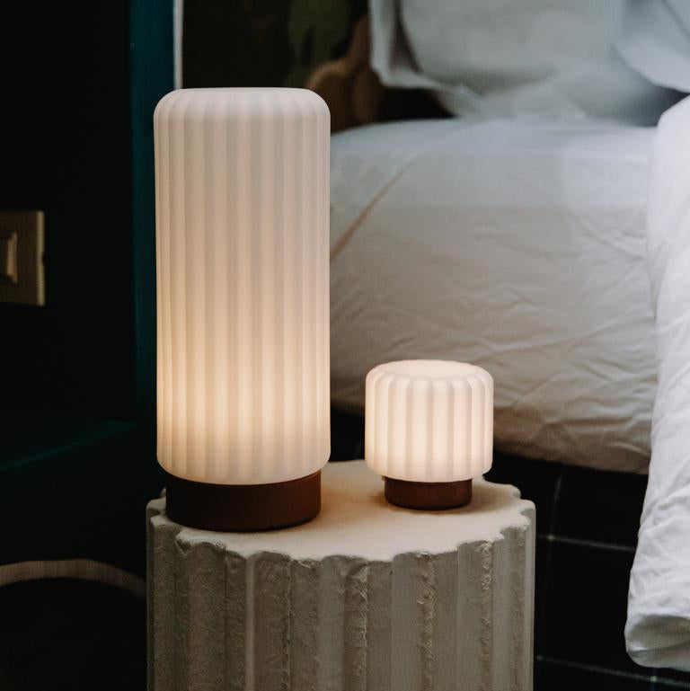 Atelier Pierre Dentelles 9 light & USB recharge | Terra base | 9x9 cm