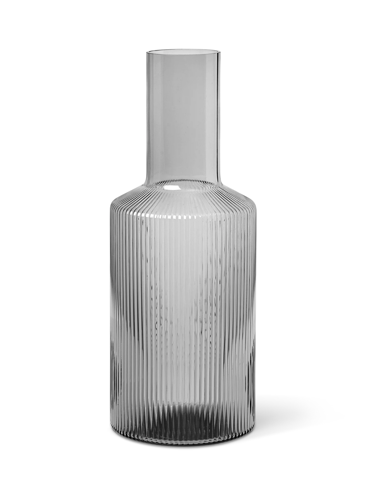Ripple Carafe | Smoked Grey by FERM LIVING (ripple-carafe-smoked-grey-1)