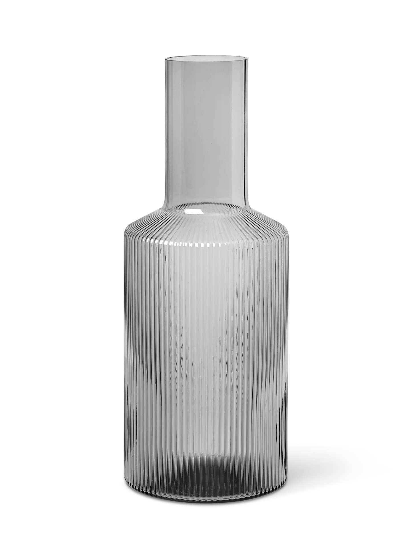 Ripple Carafe | Smoked Grey by FERM LIVING (ripple-carafe-smoked-grey-1)