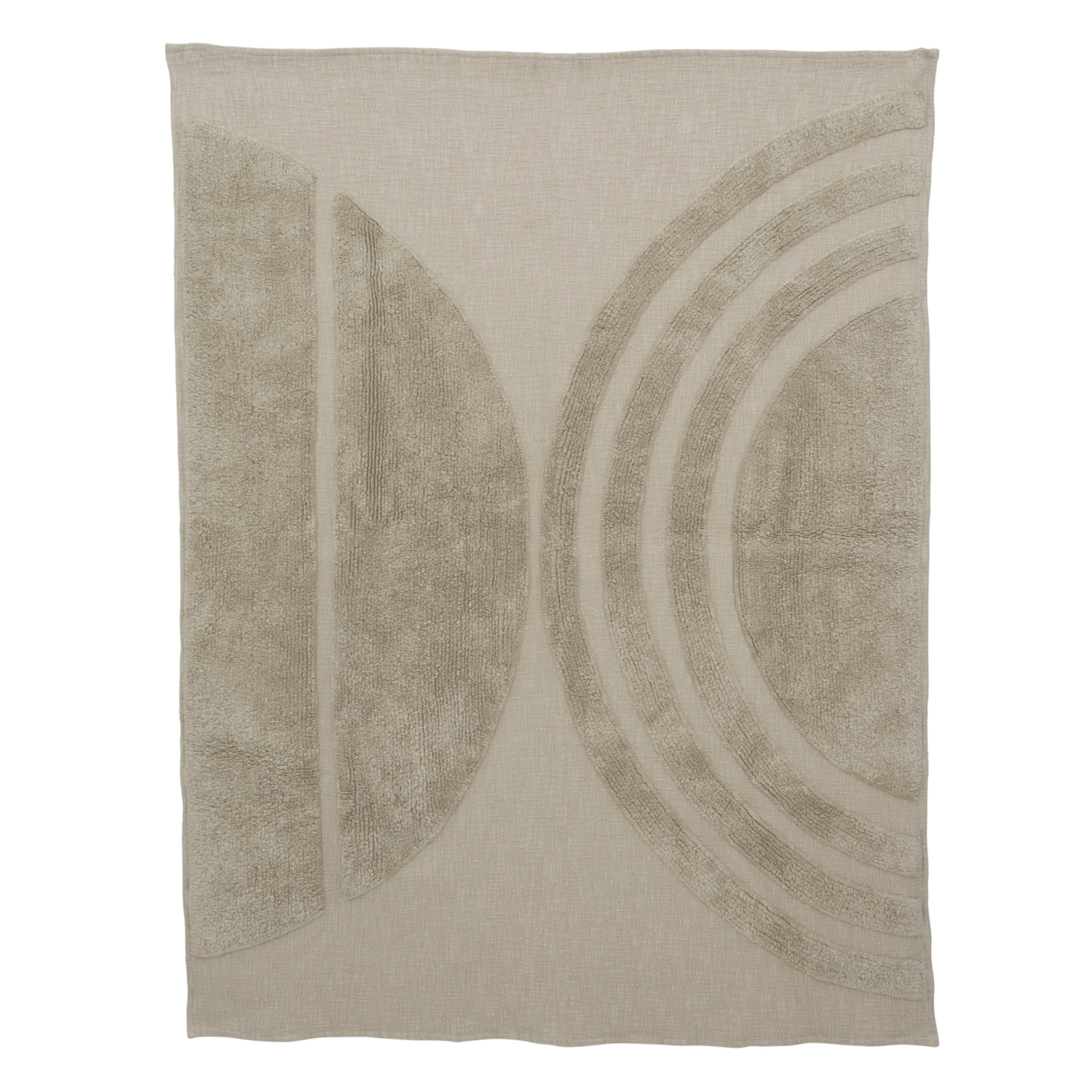 Rainbow Throw | Spray Green