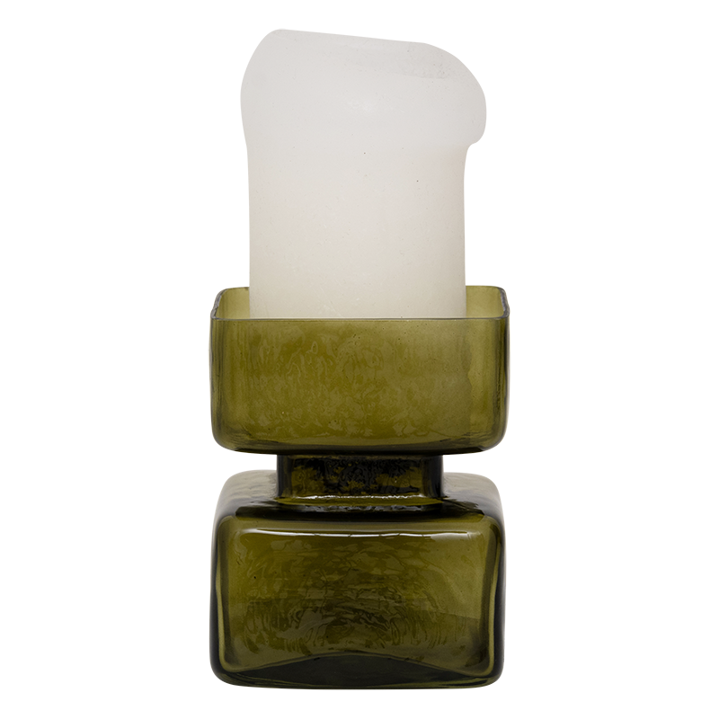 Camo Capulet Candle Holder & Vase | Olive by URBAN NATURE CULTURE (phoebe-mirror-w-shelf)