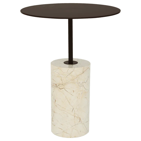 Macy B Marble Side Table by URBAN NATURE CULTURE (side-table-ovaali-kalamata-copy)