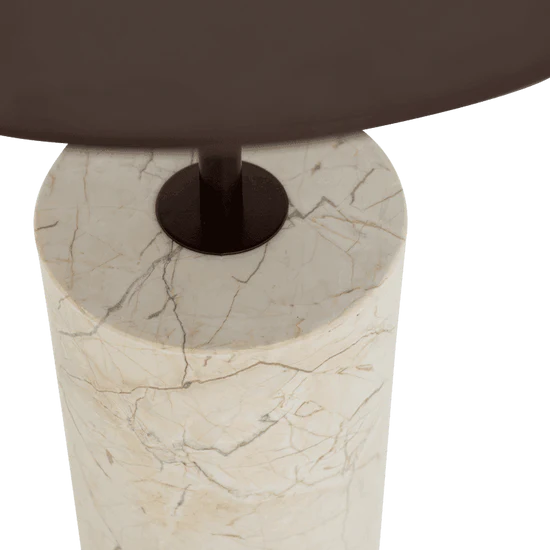 Macy B Marble Side Table by URBAN NATURE CULTURE (side-table-ovaali-kalamata-copy)