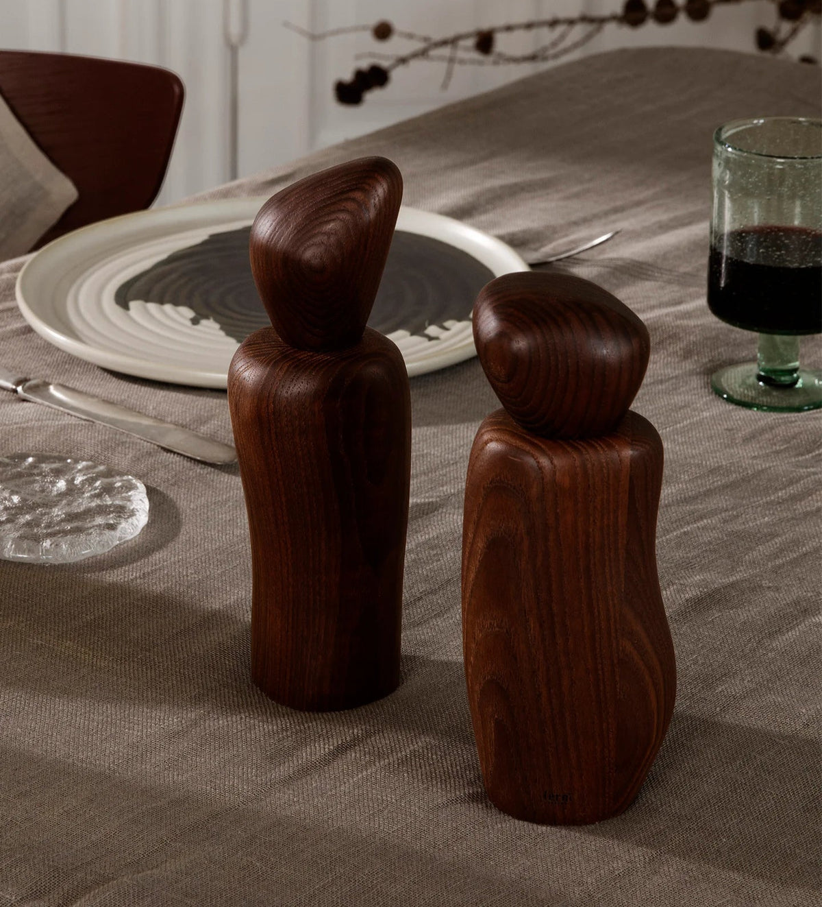 Pebble Grinder | Dark Brown by FERM LIVING (pebble-grinder-dark-brown)