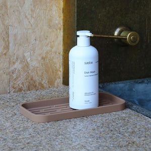 Sink Tray and Sponge Holder Silicone | Camel by DESIGNSTUFF (sink-tray-and-sponge-holder-silicone-camel)