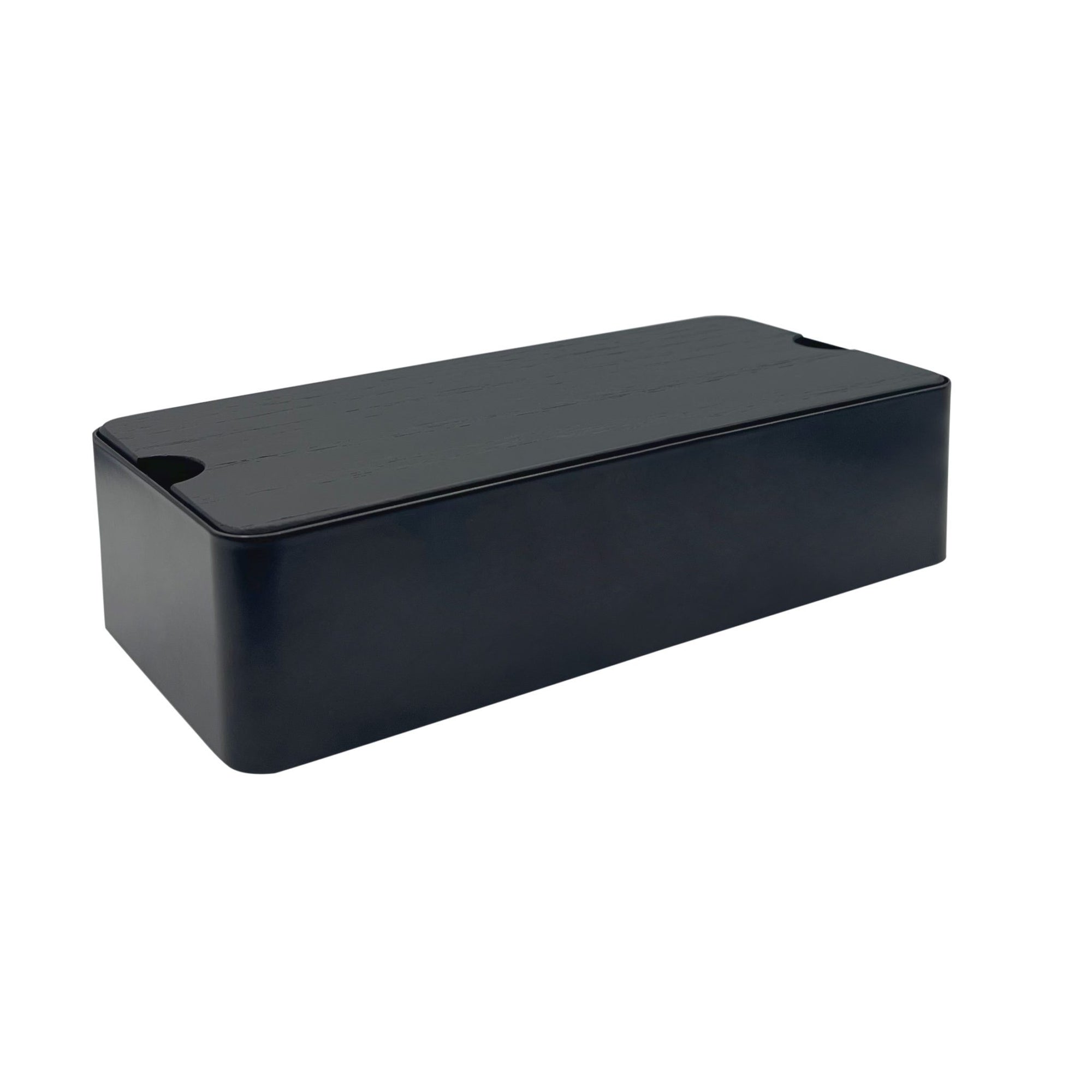 Storage Box With Divider | Black