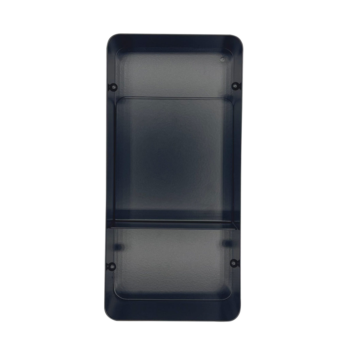 Storage Box With Divider | Black by DESIGNSTUFF (storage-box-with-divider-black)