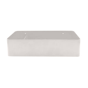 Storage Box With Divider | White