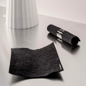 DESIGNSTUFF ETTA Compostable Dishcloth | Black | Set of 2
