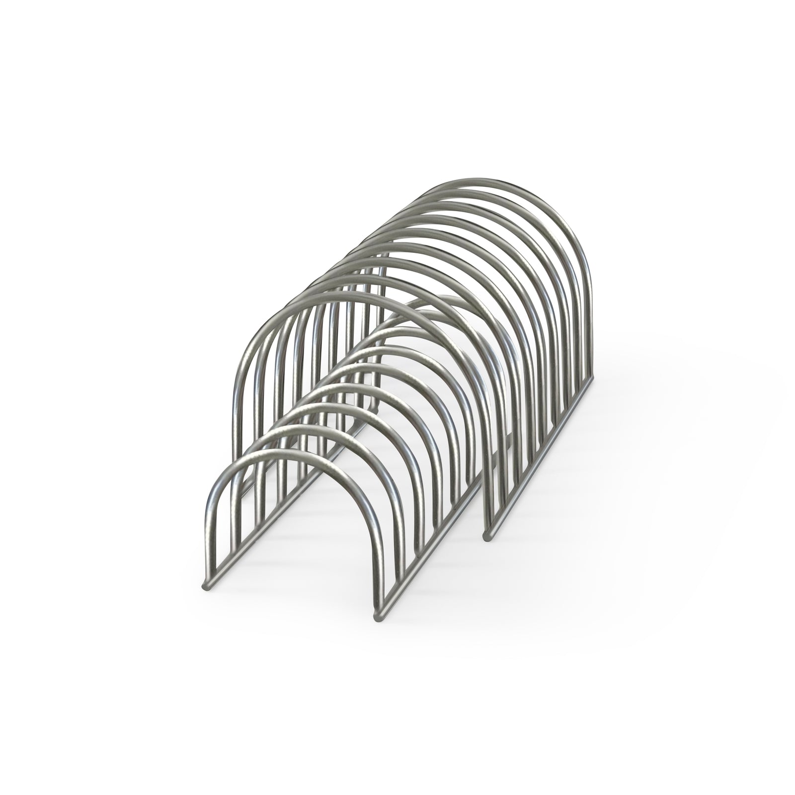 Dish Drainer | Set of 2 | Brushed Steel by DESIGNSTUFF (dish-drainer-set-of-2-brushed-steel)