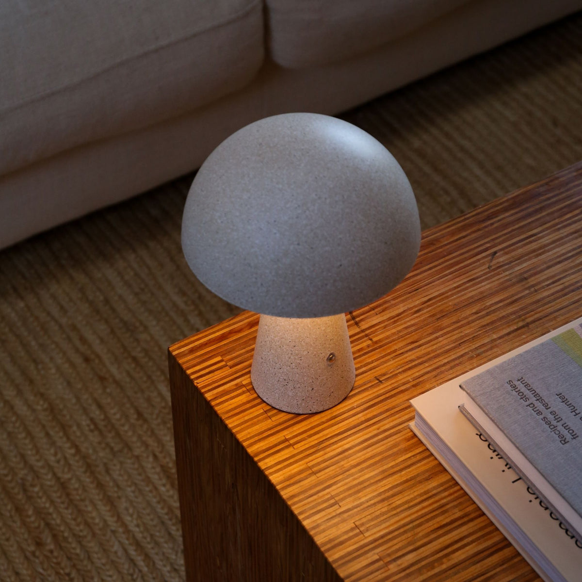 Loui Portable Table Lamp | Sand by DESIGNSTUFF (loui-portable-table-lamp-sand)