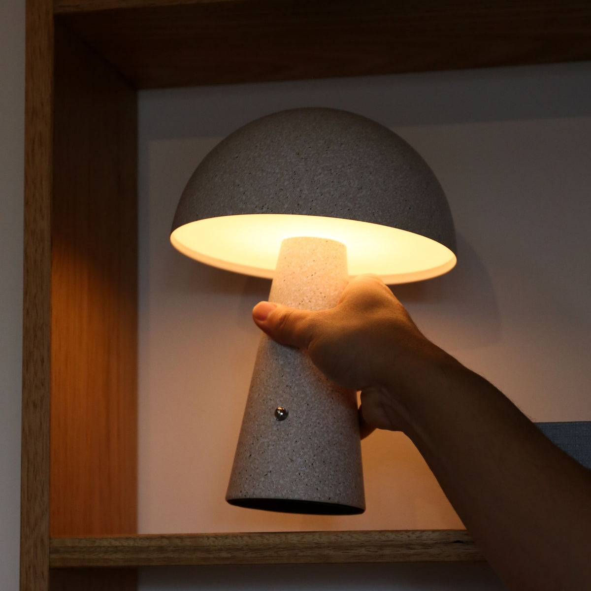 Loui Portable Table Lamp | Sand by DESIGNSTUFF (loui-portable-table-lamp-sand)