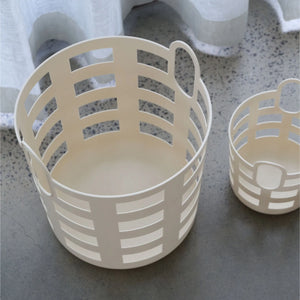 Storage and Laundry Basket L | Set 2 | Sand by DESIGNSTUFF (storage-and-laundry-basket-l-sand-set-2)