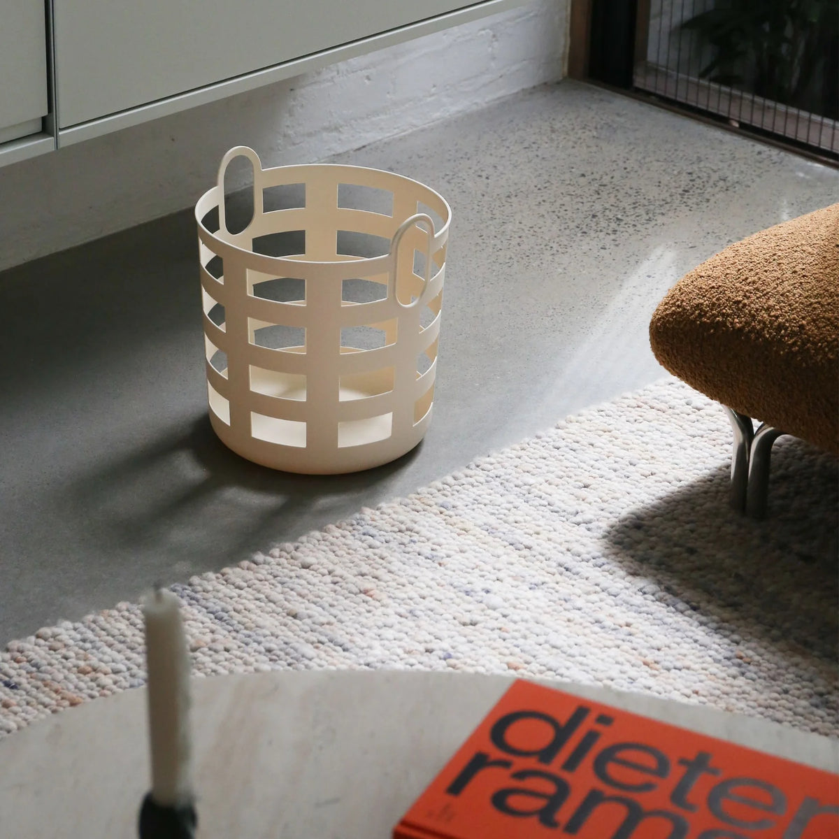 Storage and Laundry Basket L | Set 2 | Sand by DESIGNSTUFF (storage-and-laundry-basket-l-sand-set-2)