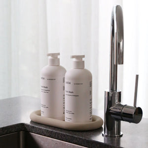 Bubble Silicone Tray | 22cm | Sand by DESIGNSTUFF (bubble-silicone-tray-22cm-sand)