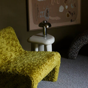 Elio Pillar Portable Lamp | Chrome/Chrome by DESIGNSTUFF (elio-pillar-portable-lamp-chrome-chrome)