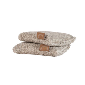Hemp Marle Sponge | Camel (Set of 2) by DESIGNSTUFF (hemp-marle-sponge-camel-set-of-2)