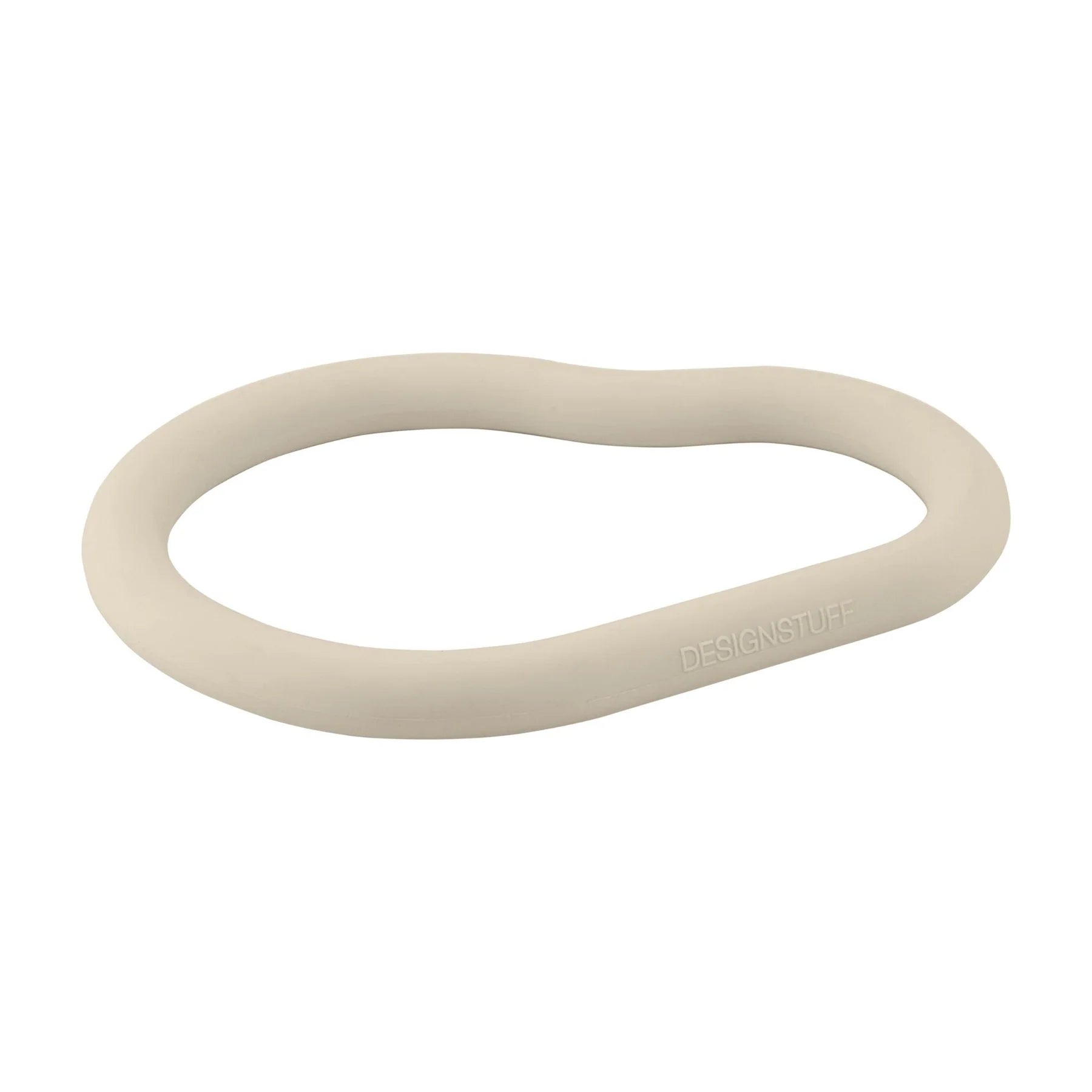 Curve Silicone Trivet L | Sand