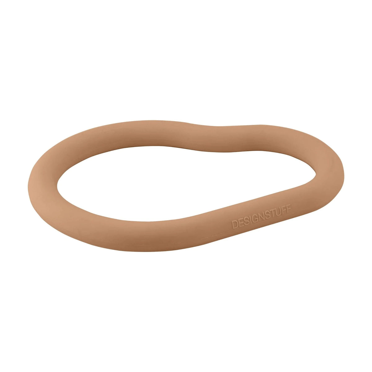 Curve Silicone Trivet L | Camel