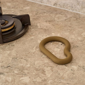 Curve Silicone Trivet | Fern