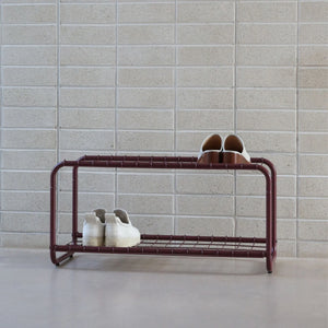 FORMA Shoe Rack | Burgundy
