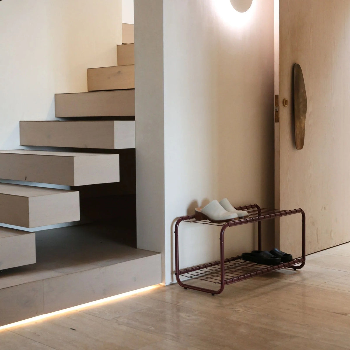 FORMA Shoe Rack | Burgundy