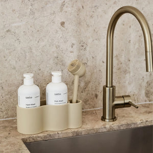 RUND Dish Brush | Silicone | Sand