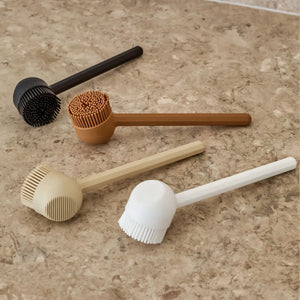 RUND Dish Brush | Silicone | White