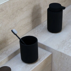 ARC Tumbler | Toothbrush Holder | Black
