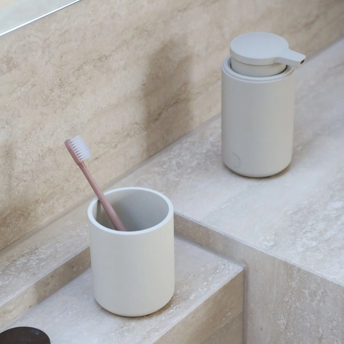 ARC Tumbler | Toothbrush Holder | Sand