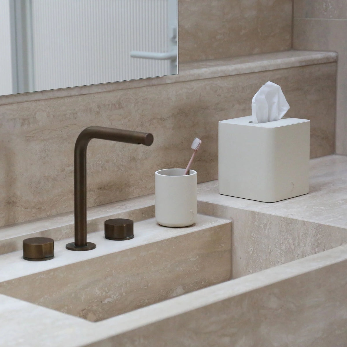 ARC Tumbler | Toothbrush Holder | Sand