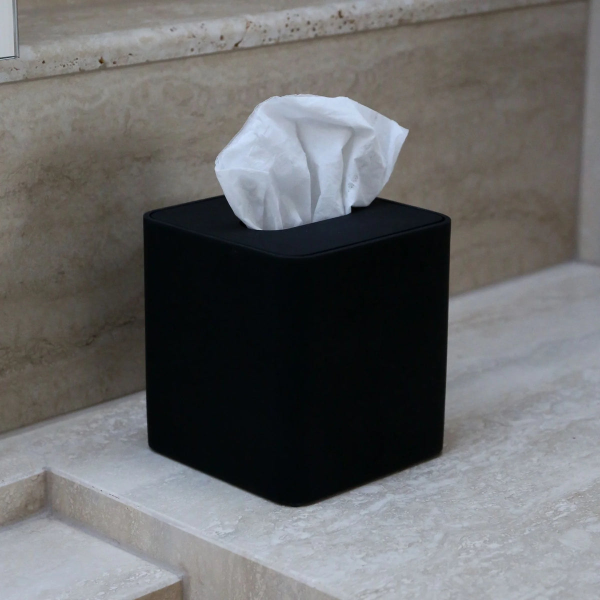 ARC Square Tissue Box | Black