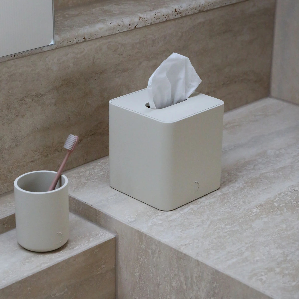 ARC Square Tissue Box | Sand