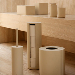DESIGNSTUFF ARC Rectangle Tissue Box | Sand