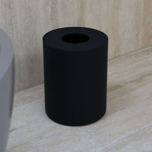 DesignStuff Arc Bin 4L Black Bathroom Waste Bin