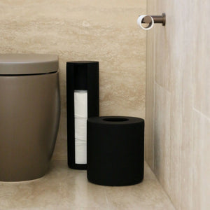 ARC Toilet Paper Storage Holder | Black