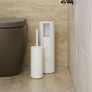ARC Toilet Paper Storage Holder | White