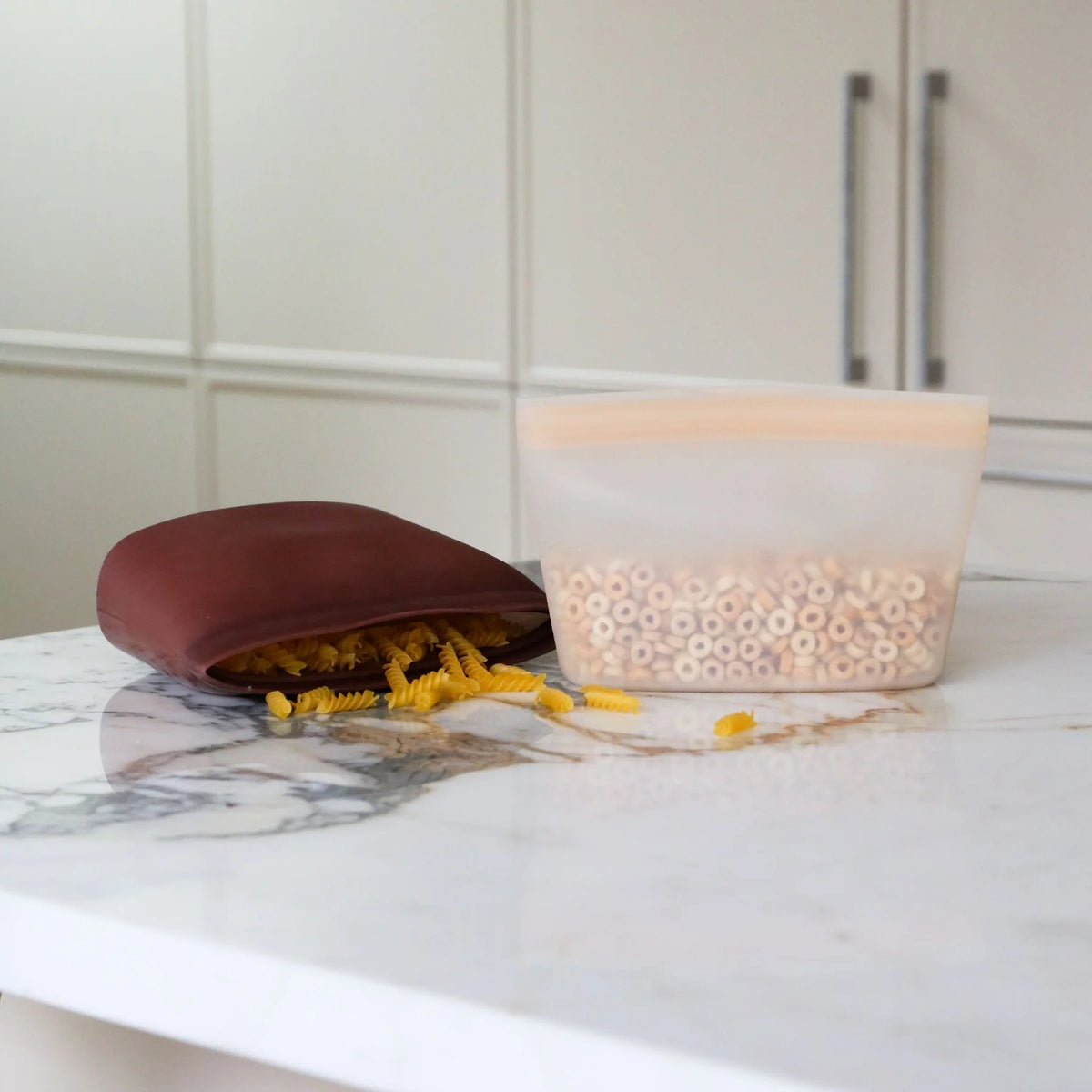 Silicone Keep Pouch Lge |Caramel