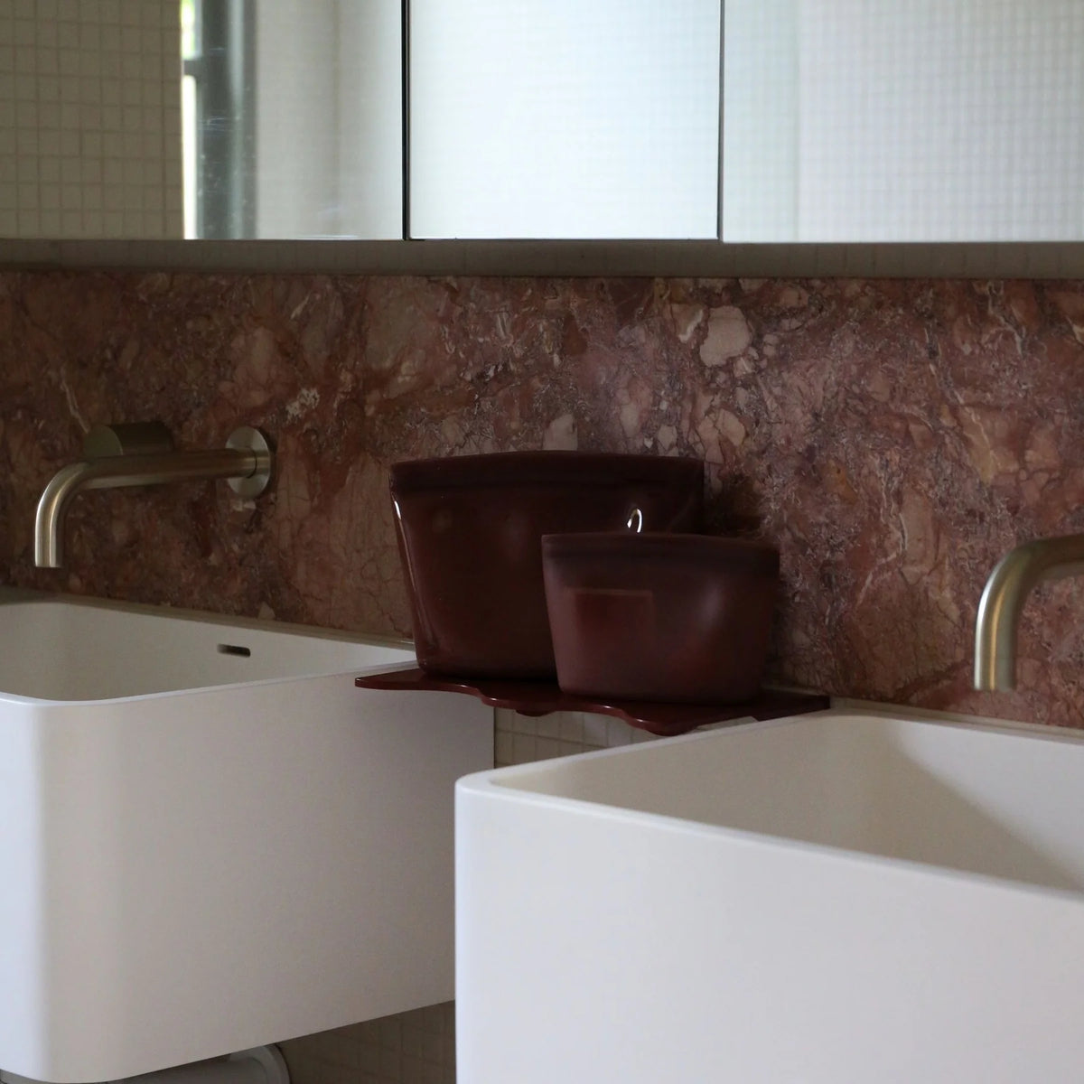 Silicone Keep Pouch Lge | Burgundy