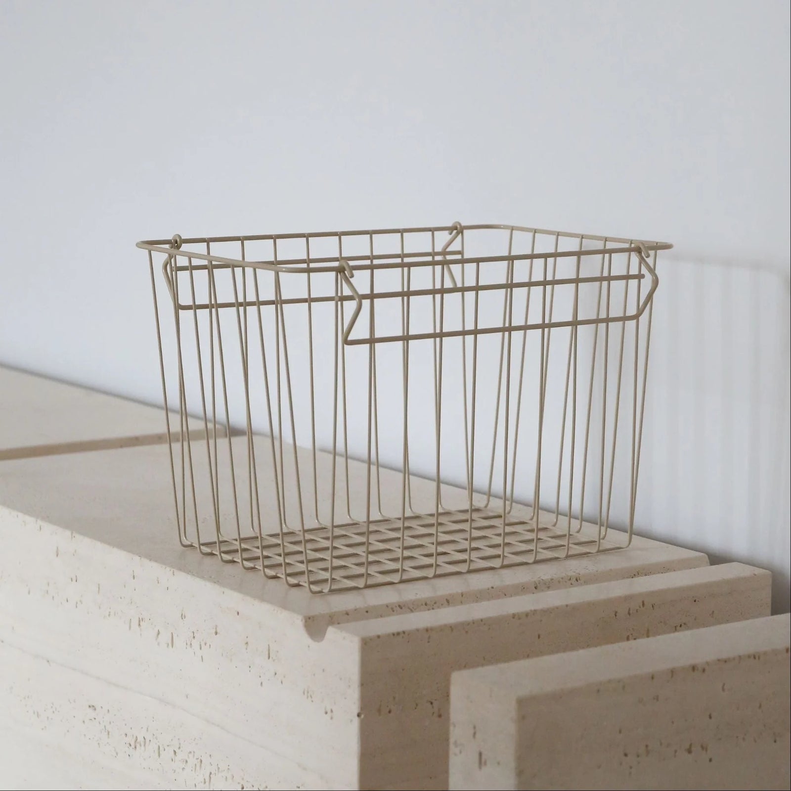 FORMA Metal Basket | L | Sand