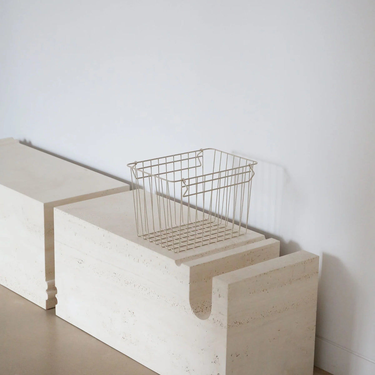 FORMA Metal Basket | L | Sand