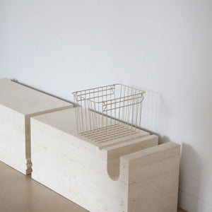 FORMA Metal Basket | L | Sand