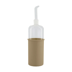 RUND Bottle for Olive Oil Glass/Silicone |700ml | Fern