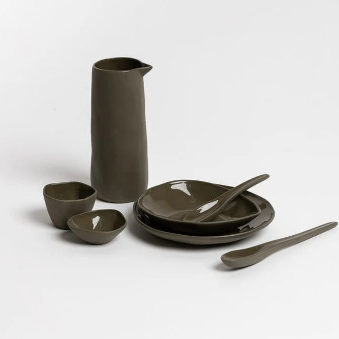 Haan Condiment Dish | Olive by NED COLLECTIONS (haan-condiment-olive)