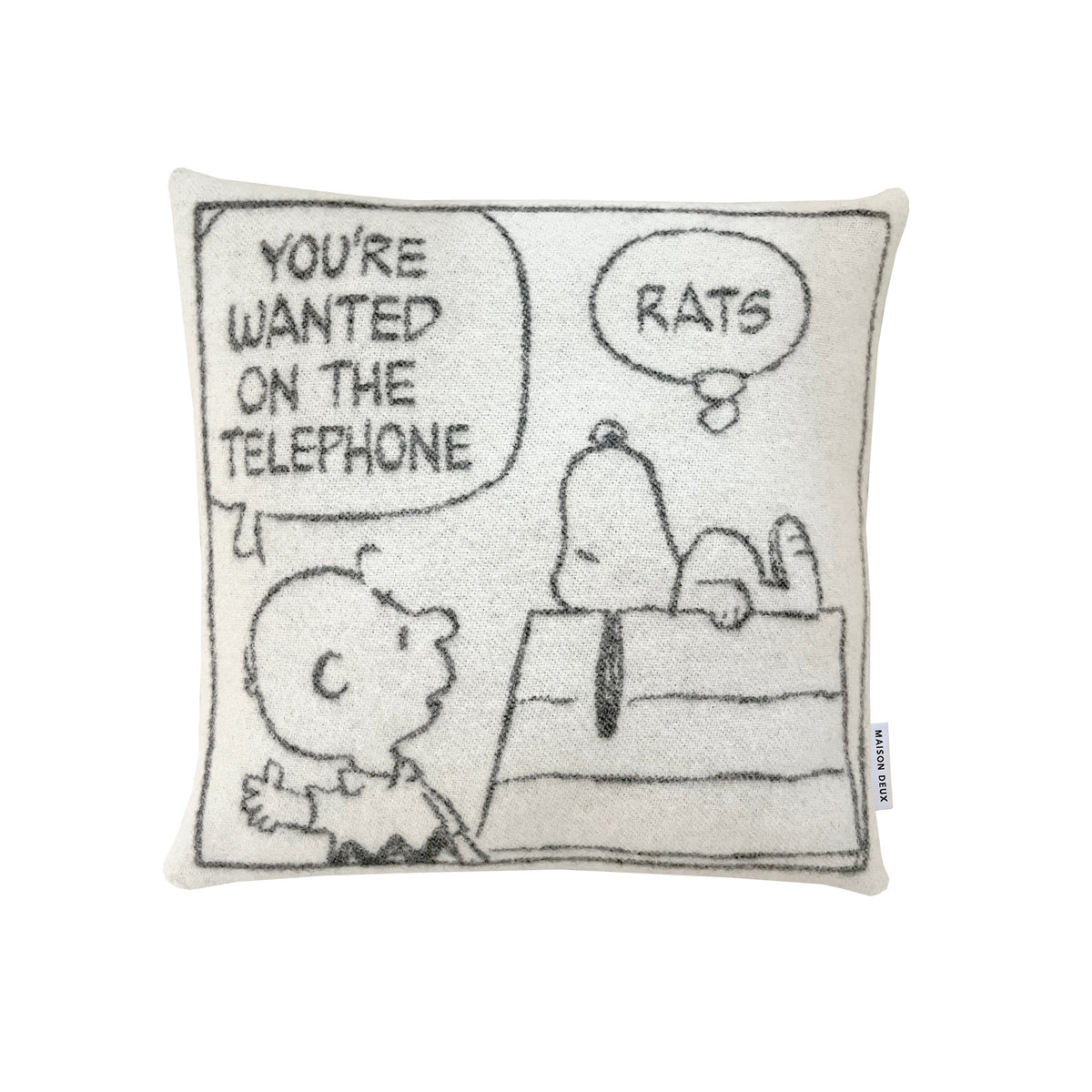 Maison Deux Maison Deux Peanuts Cushion Set (2 Pcs)