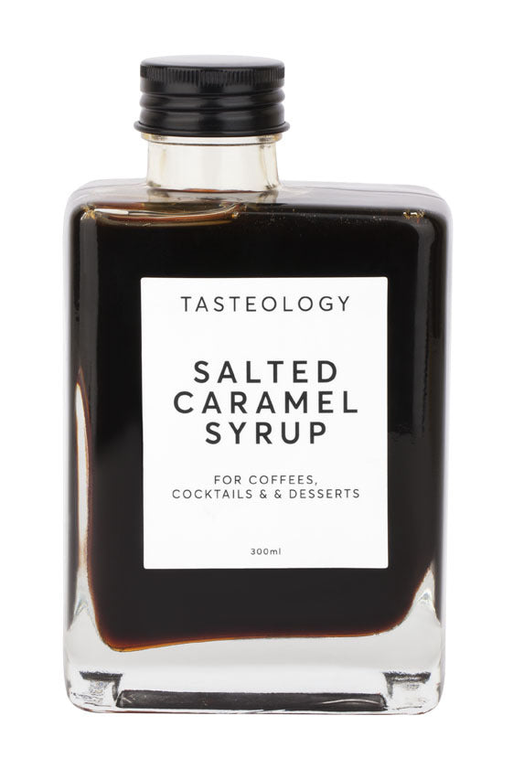 Salted caramel syrup by TASTEOLOGY (salted-caramel-syrup)