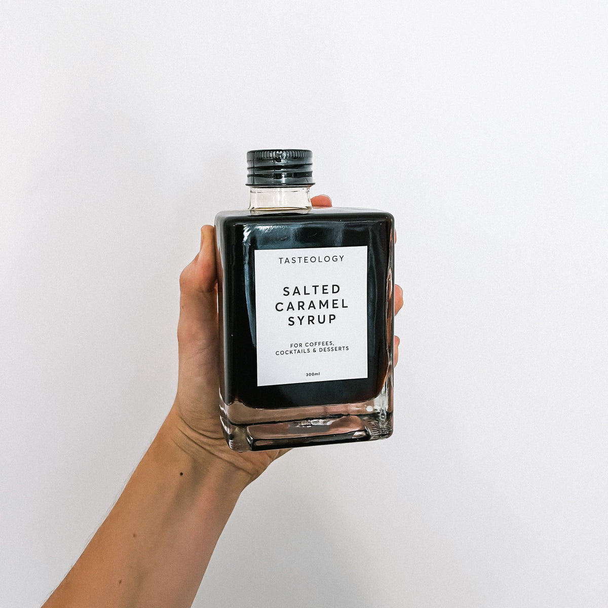 Salted caramel syrup by TASTEOLOGY (salted-caramel-syrup)