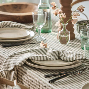 Tell Me More Leon Napkin | Seagrass